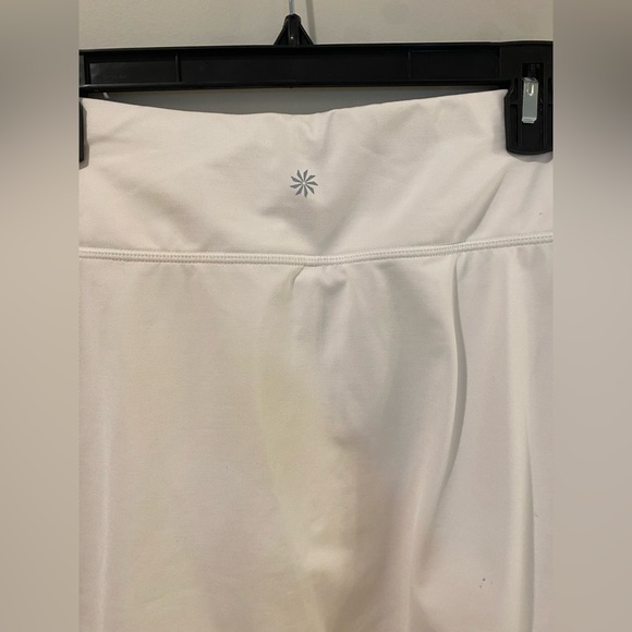 Athleta- White Athletic Skort-Size Medium(Tall) - Picture 4 of 7